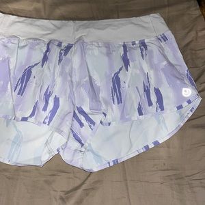 Tasc large purple breathable built in underwear soft comfy shorts from REI